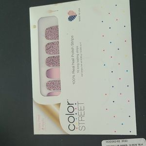 Color street nail polish strips